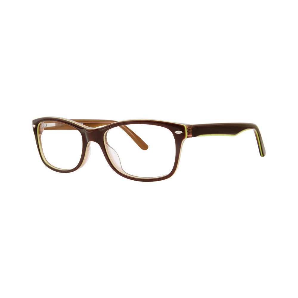Destiny Delray Eyeglasses Brown 51mm